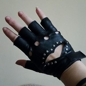 Shorty biker gloves